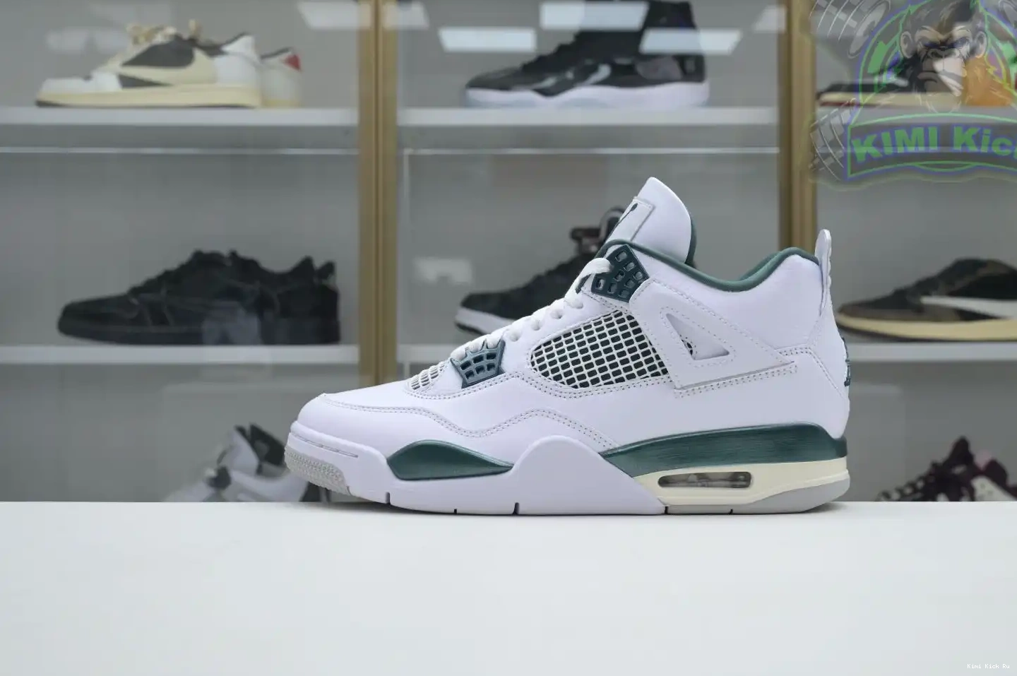 4 Oxidized Green Air Jordan Kimikick 0516